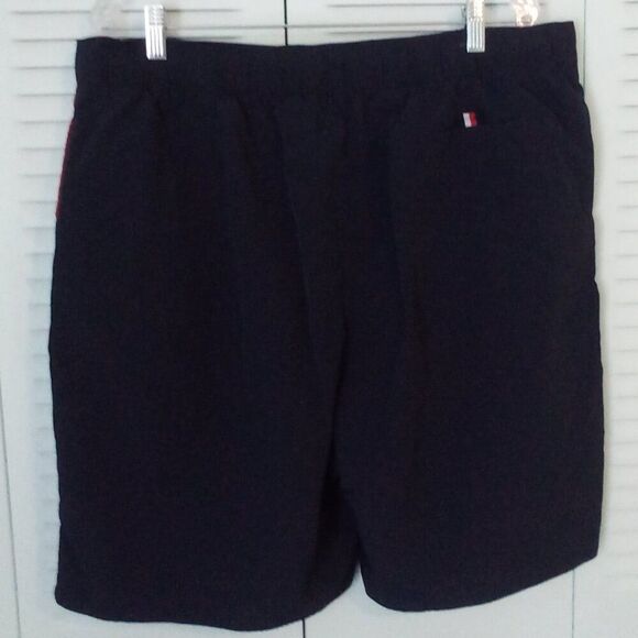TOMMY HILFIGER 38" W x 21" Outseam RWB TIE SWIM SHORTS 10" INSEAM MESH LINED XXL - Picture 2 of 15